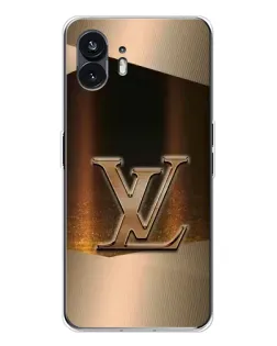 Чехол для Nothing Phone 3 с картинкой «LV — золотое сияние» Чехол для Nothing Phone 3 с картинкой «LV — золотое сияние»