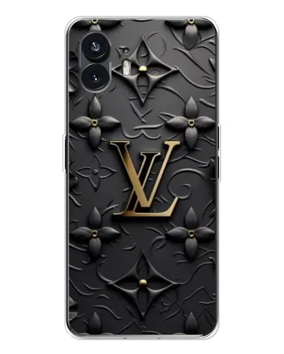 Чехол для Nothing Phone 3 с картинкой «Кожаная текстура LV»