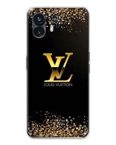 Чехол для Nothing Phone 3 с картинкой «LV — золотые искры»