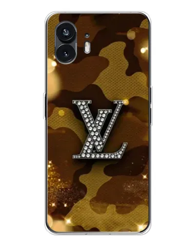 Чехол для Nothing Phone 3 с картинкой «Камуфляжный Louis Vuitton»