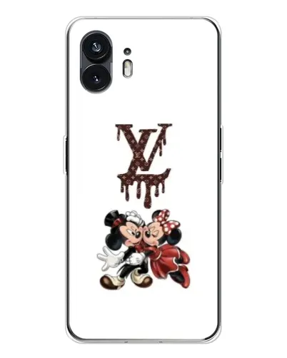 Чехол для Nothing Phone 3 с картинкой «LV и Микки Маус»