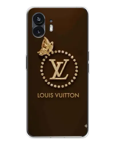 Чехол для Nothing Phone 3 с картинкой «LV — золотая печать»