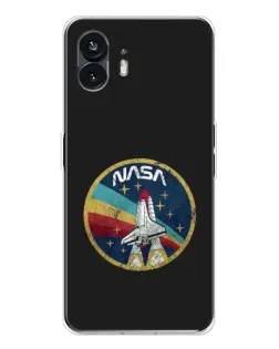 Чехол для Nothing Phone 3 с картинкой «NASA — эмблема миссии»