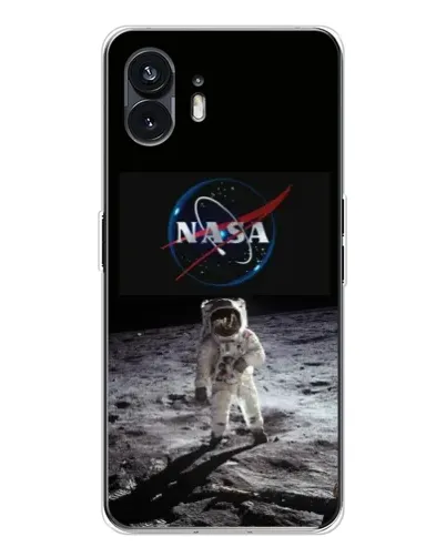 Чехол для Nothing Phone 3 с картинкой «Астронавт на Луне»