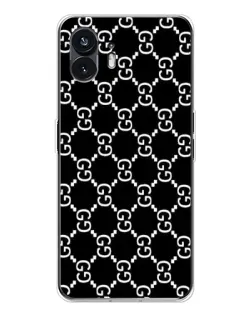 Чехол для Nothing Phone 3 с картинкой «Gucci — сетчатый паттерн»