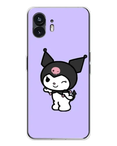 Чехол для Nothing Phone 3 с картинкой «Классическая Kuromi» Чехол для Nothing Phone 3 с картинкой «Классическая Kuromi»