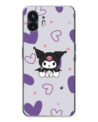 Чехол для Nothing Phone 3 с картинкой «Kuromi и лавандовые сердца» Чехол для Nothing Phone 3 с картинкой «Kuromi и лавандовые сердца»