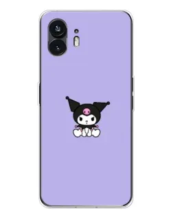 Чехол для Nothing Phone 3 с картинкой «Kuromi — фиолетовый минимализм» Чехол для Nothing Phone 3 с картинкой «Kuromi — фиолетовый минимализм»