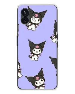 Чехол для Nothing Phone 3 с картинкой «Паттерн с Kuromi» Чехол для Nothing Phone 3 с картинкой «Паттерн с Kuromi»