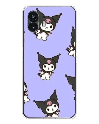 Чехол для Nothing Phone 3 с картинкой «Паттерн с Kuromi» Чехол для Nothing Phone 3 с картинкой «Паттерн с Kuromi»