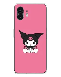 Чехол для Nothing Phone 3 с картинкой «Хмурая Kuromi» Чехол для Nothing Phone 3 с картинкой «Хмурая Kuromi»