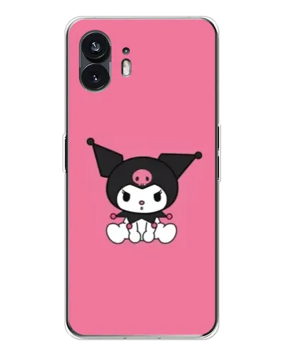 Чехол для Nothing Phone 3 с картинкой «Хмурая Kuromi» Чехол для Nothing Phone 3 с картинкой «Хмурая Kuromi»