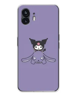 Чехол для Nothing Phone 3 с картинкой «Kuromi на лиловом фоне» Чехол для Nothing Phone 3 с картинкой «Kuromi на лиловом фоне»