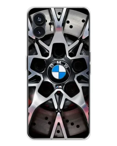 Чехол для Nothing Phone 3 с картинкой «BMW — деталь диска» Чехол для Nothing Phone 3 с картинкой «BMW — деталь диска»