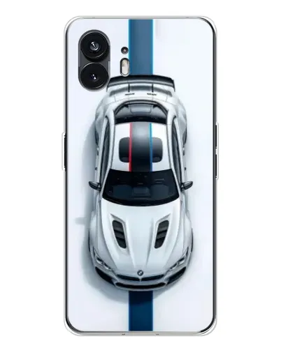 Чехол для Nothing Phone 3 с картинкой «Вид сверху — BMW M» Чехол для Nothing Phone 3 с картинкой «Вид сверху — BMW M»