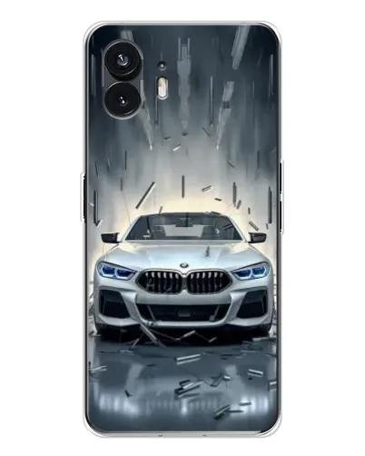 Чехол для Nothing Phone 3 с картинкой «BMW в свете фар» Чехол для Nothing Phone 3 с картинкой «BMW в свете фар»