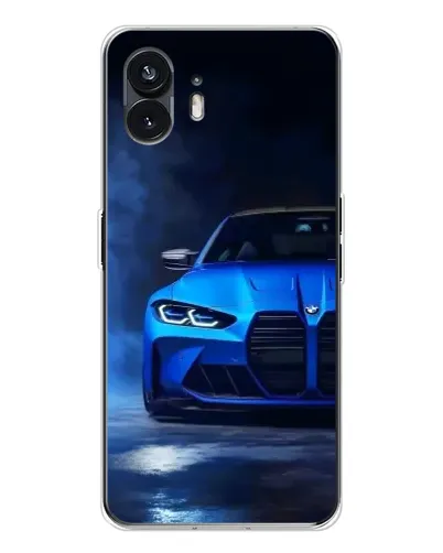 Чехол для Nothing Phone 3 с картинкой «Голубая BMW M4» Чехол для Nothing Phone 3 с картинкой «Голубая BMW M4»