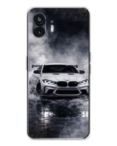 Чехол для Nothing Phone 3 с картинкой «BMW сквозь туман» Чехол для Nothing Phone 3 с картинкой «BMW сквозь туман»