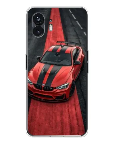 Чехол для Nothing Phone 3 с картинкой «BMW на красной дорожке» Чехол для Nothing Phone 3 с картинкой «BMW на красной дорожке»