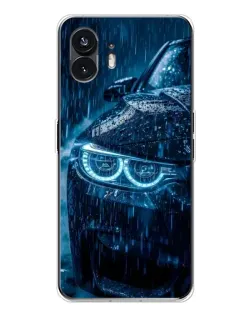 Чехол для Nothing Phone 3 с картинкой «BMW под дождем»