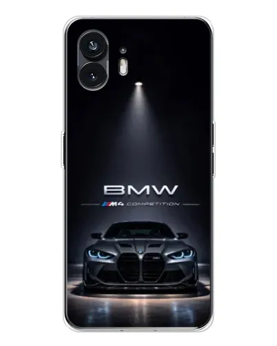 Чехол для Nothing Phone 3 с картинкой «BMW сквозь ночной город» Чехол для Nothing Phone 3 с картинкой «BMW сквозь ночной город»