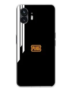 Чехол для Nothing Phone 3 с картинкой «PUBG — вертикальные линии»