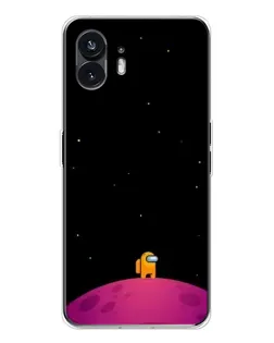 Чехол для Nothing Phone 3 с картинкой «Одинокий герой на планете»