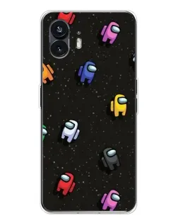 Чехол для Nothing Phone 3 с картинкой «Космический паттерн Among Us»