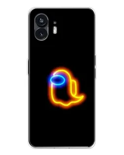 Чехол для Nothing Phone 3 с картинкой «Among Us неоновое сияние»