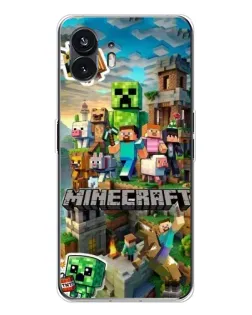 Чохол для Nothing Phone 3 з картинкою «Замок Minecraft» Чохол для Nothing Phone 3 з картинкою «Замок Minecraft»