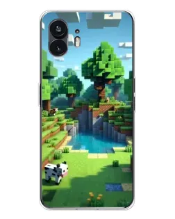 Чохол для Nothing Phone 3 з картинкою «Minecraft літній день»