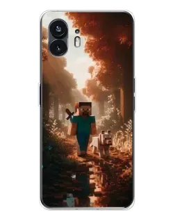 Чохол для Nothing Phone 3 з картинкою «Стів у лісі»