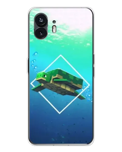 Чехол для Nothing Phone 3 с картинкой «Черепаха Minecraft» Чехол для Nothing Phone 3 с картинкой «Черепаха Minecraft»