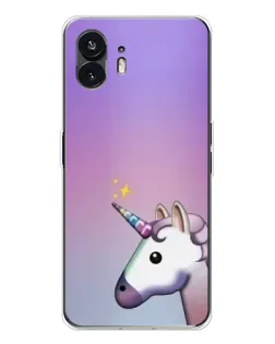 Чехол для Nothing Phone 3 с картинкой «Единорог градиент» Чехол для Nothing Phone 3 с картинкой «Единорог градиент»