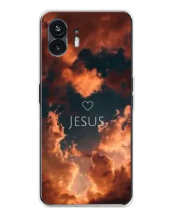 Чехол для Nothing Phone 3 с картинкой «Сияние Имени Jesus»