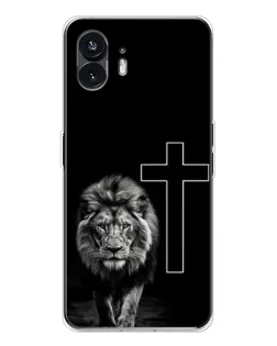 Чехол для Nothing Phone 3 с картинкой «Лев и Крест»
