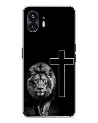 Чехол для Nothing Phone 3 с картинкой «Лев и Крест»