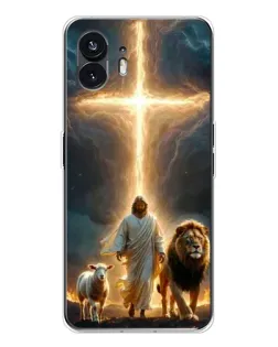 Чехол для Nothing Phone 3 с картинкой «Лев Иуды и Свет»