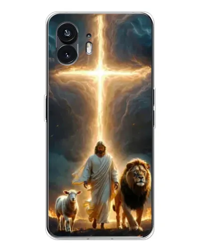 Чехол для Nothing Phone 3 с картинкой «Лев Иуды и Свет»