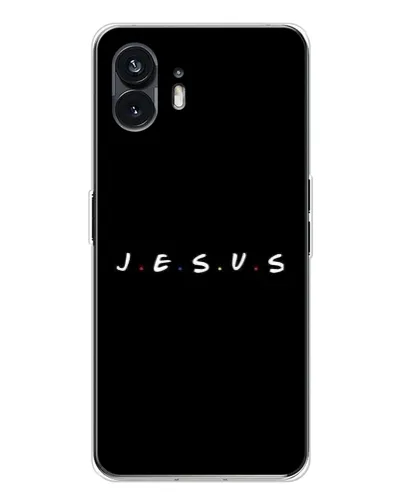 Чехол для Nothing Phone 3 с картинкой «Точки веры J.E.S.U.S.»