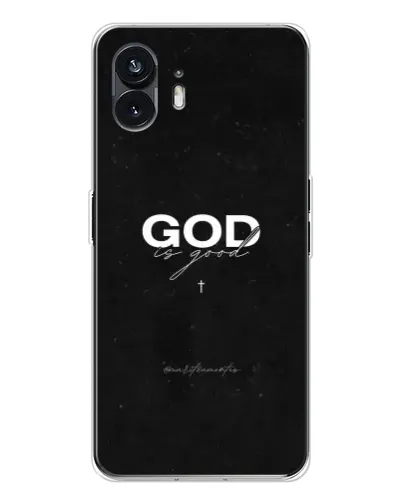 Чехол для Nothing Phone 3 с картинкой «GOD — Бог над всем»