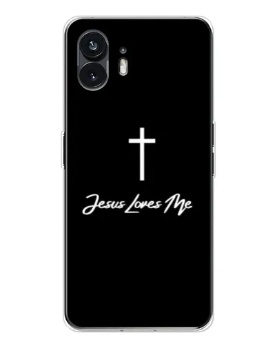 Чехол для Nothing Phone 3 с картинкой «Иисус любит тебя»
