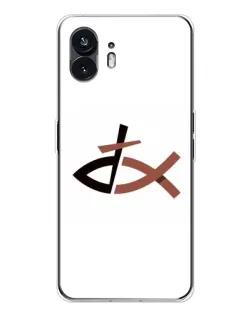 Чехол для Nothing Phone 3 с картинкой «Рыба и крест»
