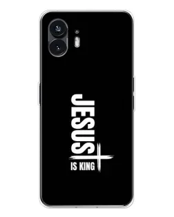 Чехол для Nothing Phone 3 с картинкой «Вертикаль веры Jesus»