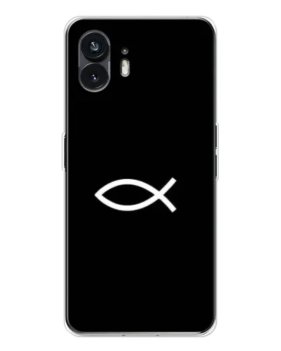 Чехол для Nothing Phone 3 с картинкой «Символ рыбы Jesus» Чехол для Nothing Phone 3 с картинкой «Символ рыбы Jesus»
