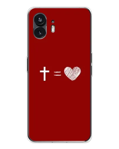 Чехол для Nothing Phone 3 с картинкой «Уравнение любви» Чехол для Nothing Phone 3 с картинкой «Уравнение любви»