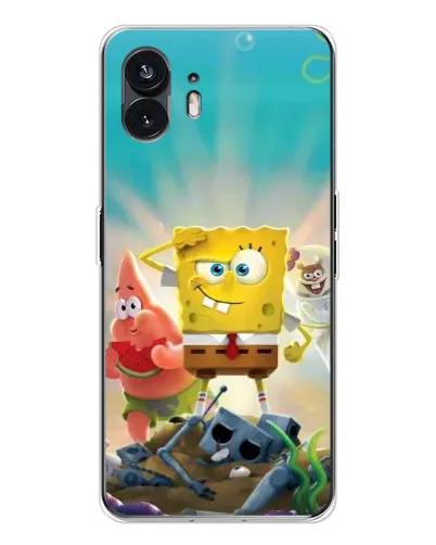 Чехол для Nothing Phone 3 с картинкой «Спанч Боб победитель» Чехол для Nothing Phone 3 с картинкой «Спанч Боб победитель»