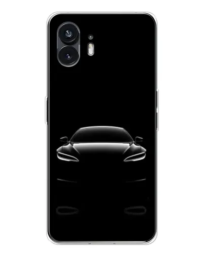 Чехол для Nothing Phone 3 с картинкой «Силуэт Tesla Night» Чехол для Nothing Phone 3 с картинкой «Силуэт Tesla Night»