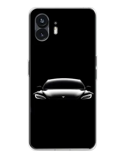 Чехол для Nothing Phone 3 с картинкой «Фары Tesla Night» Чехол для Nothing Phone 3 с картинкой «Фары Tesla Night»
