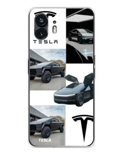 Чехол для Nothing Phone 3 с картинкой «Коллаж Cybertruck Tesla» Чехол для Nothing Phone 3 с картинкой «Коллаж Cybertruck Tesla»